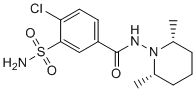 Clopamide Structure