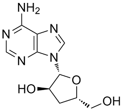 Cordycepin Structure