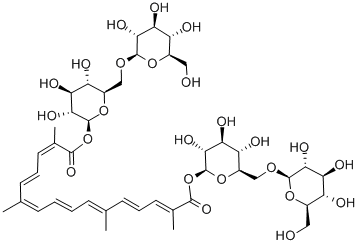 Crocin-I Structure