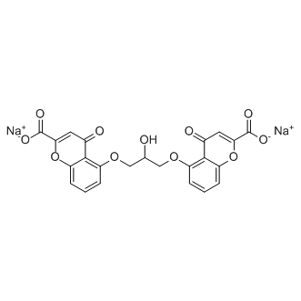 Cromolyn sodium Structure