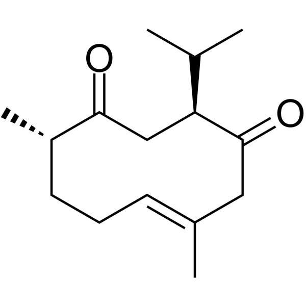 Curdione Structure