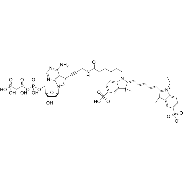 Cy5-dATP Structure