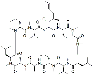 Cyclosporine A Structure