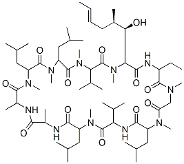 Cyclosporine Structure