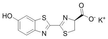 D-Luciferin potassium salt Structure