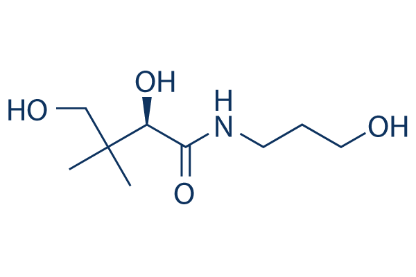 D panthenol Structure