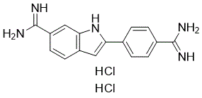 DAPI dihydrochloride Structure