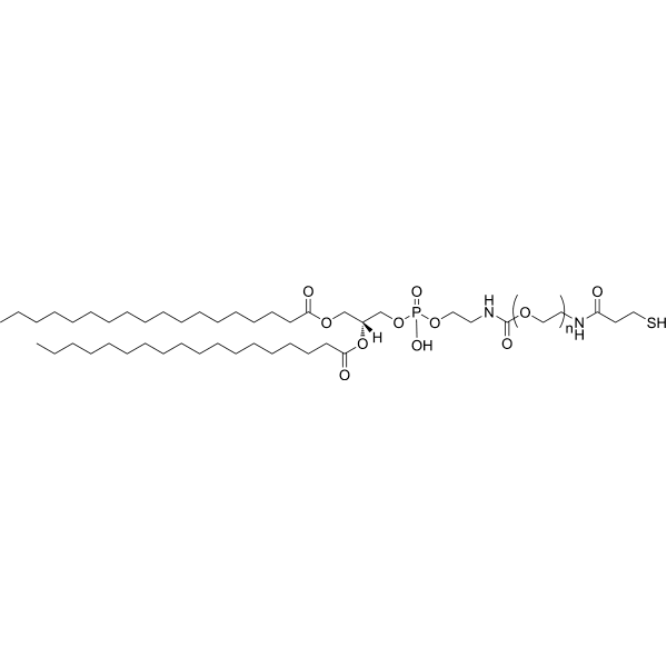 DSPE-PEG2000-SH Structure