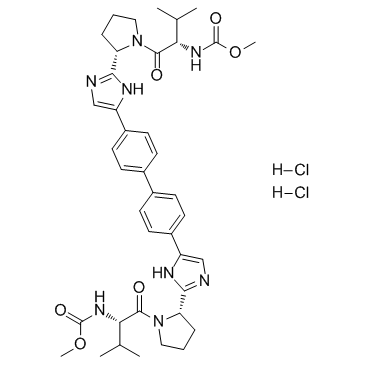 Daclatasvir dihydrochloride Structure