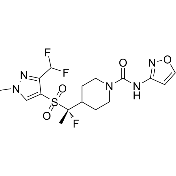 Danicamtiv (MYK-491) Structure