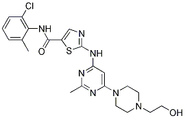 Dasatinib Structure