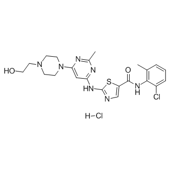 Dasatinib HCl Structure