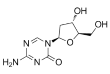Decitabine (5-Aza-2'-deoxycytidine) Structure