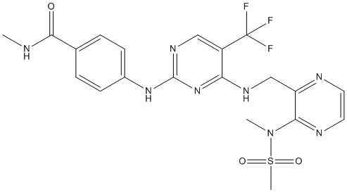 Defactinib Structure