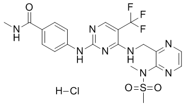 Defactinib hydrochloride Structure