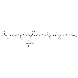 Deferoxamine mesylate Structure