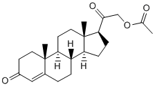 Deoxycorticosterone acetate Structure