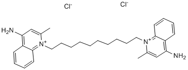 Dequalinium Chloride Structure