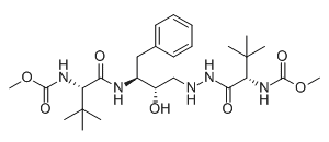 Des(benzylpyridyl) Atazanavir Structure