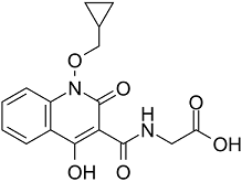 Desidustat Structure