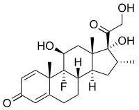 Dexamethasone Structure