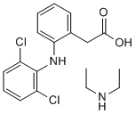 Diclofenac Diethylamine Structure