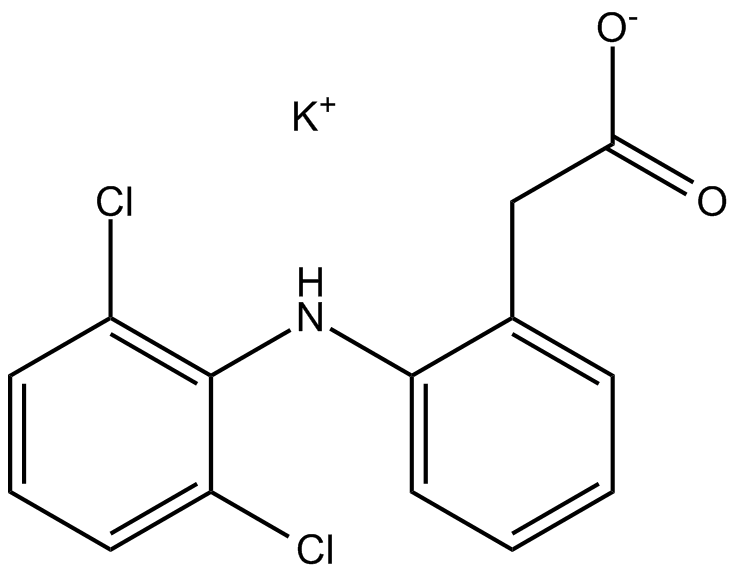 Diclofenac Potassium Structure