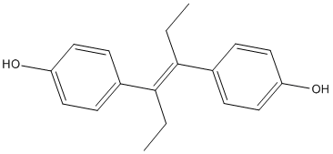 Diethylstilbestrol Structure