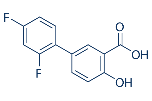 Diflunisal Structure