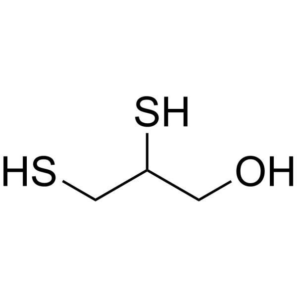 Dimercaprol (Liquid) Structure