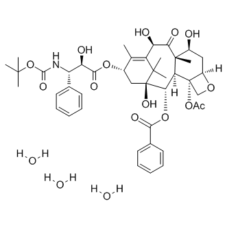 Docetaxel Trihydrate Structure