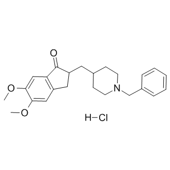 Donepezil hydrochloride Structure