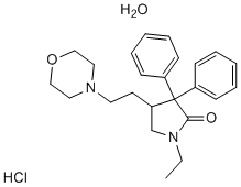 Doxapram hydrochloride Structure