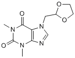 Doxofylline Structure