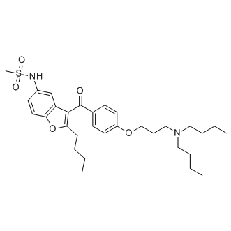 Dronedarone Structure