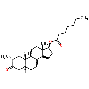 Drostanolone Enanthate Structure