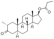 Drostanolone Propionate Structure