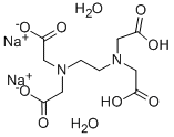 EDTA disodium Structure