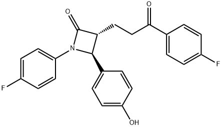  Ezetimibe ketone Structure