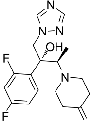 Efinaconazole Structure