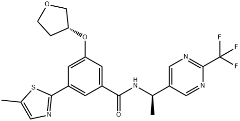 Eliapixant Structure