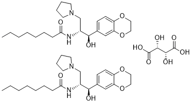 Eliglustat tartrate Structure