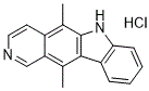 Ellipticine hydrochloride Structure