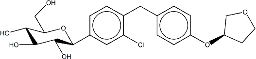 Empagliflozin  Structure