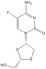 Emtricitabine Structure