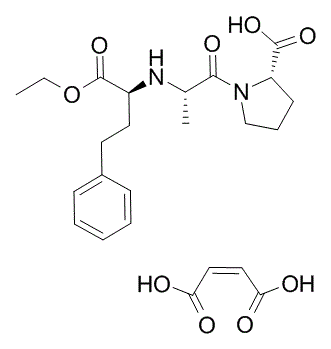 Enalapril Maleate Structure