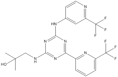 Enasidenib Structure