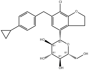 Enavogliflozin Structure