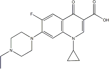 Enrofloxacin Structure