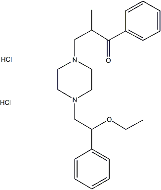 Eprazinone dihydrochloride Structure